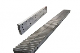 Screws steel straight gear rack for automatic doors